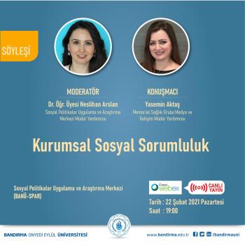 SÖYLEŞİ - KURUMSAL SOSYAL SORUMLULUK